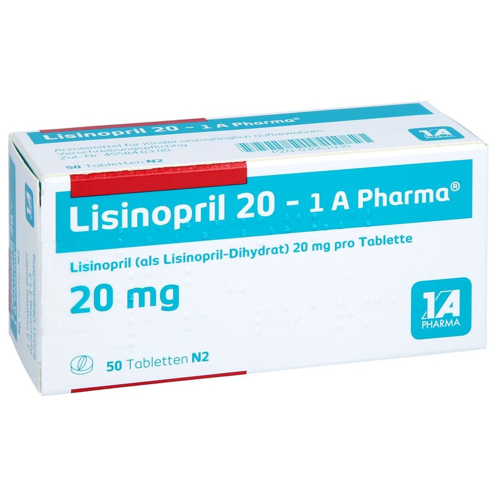 Lisinopril 20-1A Pharma