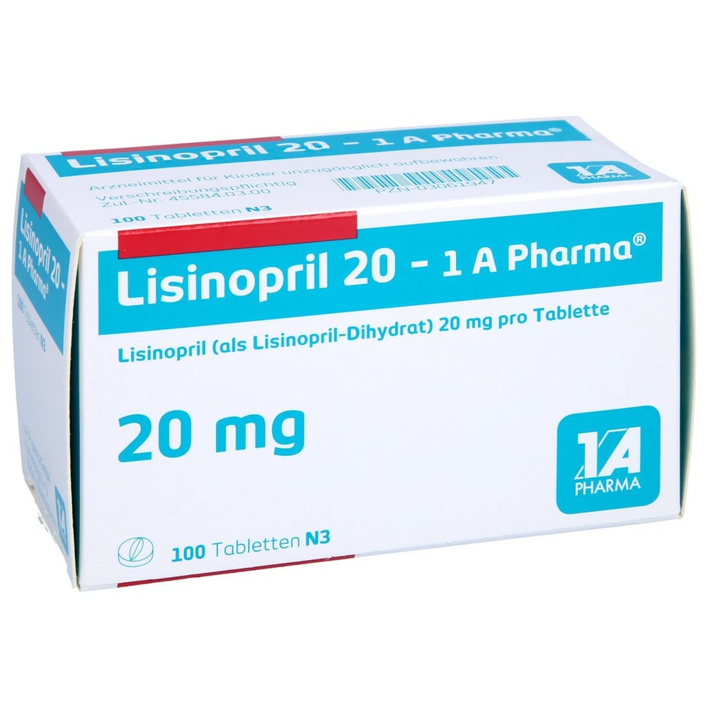Lisinopril 20-1A Pharma