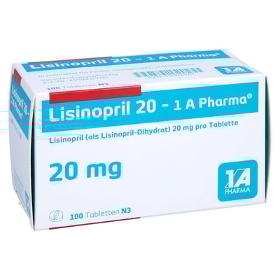 Lisinopril 20-1A Pharma