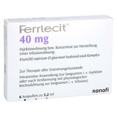 Ferrlecit 40 mg Produktbild 1