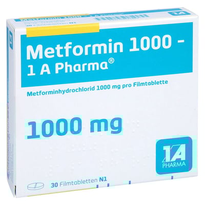 Metformin 1000-1A Pharma