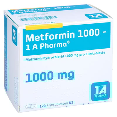 Metformin 1000-1A Pharma
