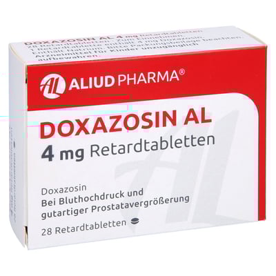Doxazosin AL 4 mg