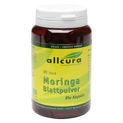 Moringa Blattpulver BIO Kapseln