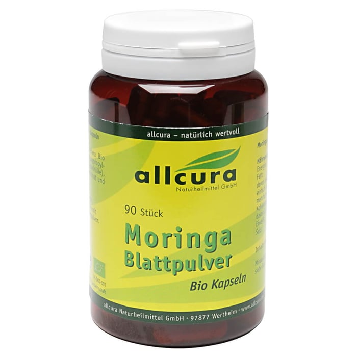 Moringa Blattpulver BIO Kapseln