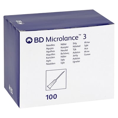Bd Microl 23g Kan 1 1/4