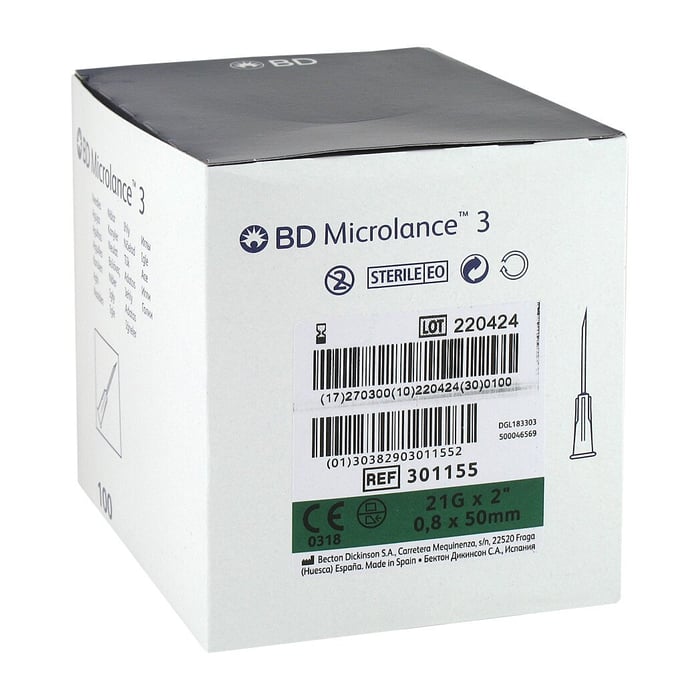 Bd Microlance Kanüle 21 G 2 0,8x50 mm