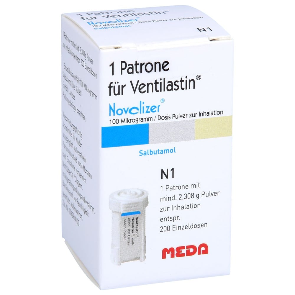 Ventilastin Novolizer 100 Mikrogramm/Dosis