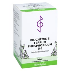 Biochemie 3 Ferrum phosphoricum D 6 Tabletten