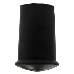 Krückenkapsel Größe 1 schwarz 18 mm