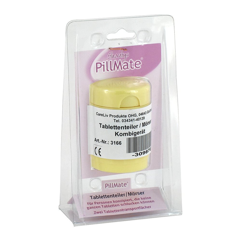 Tablettenteiler und Mörser Kombigerät