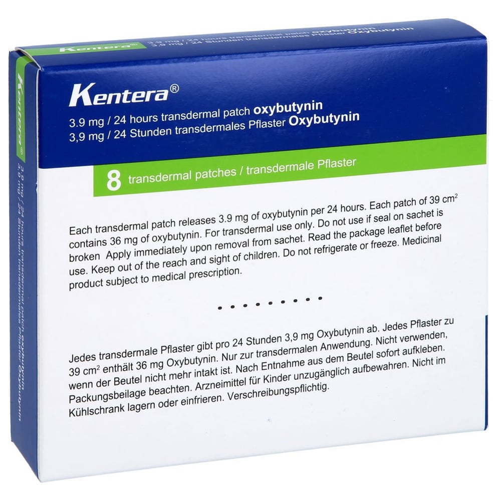 Kentera 3,9 mg/24 Stunden