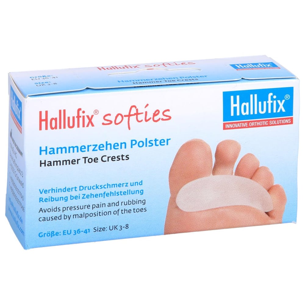 Hallufix softies Hammerzehenpolster Gr.M (36-41)