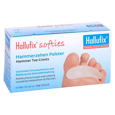 Hallufix softies Hammerzehenpolster Größe M (36-41) Produktbild 1