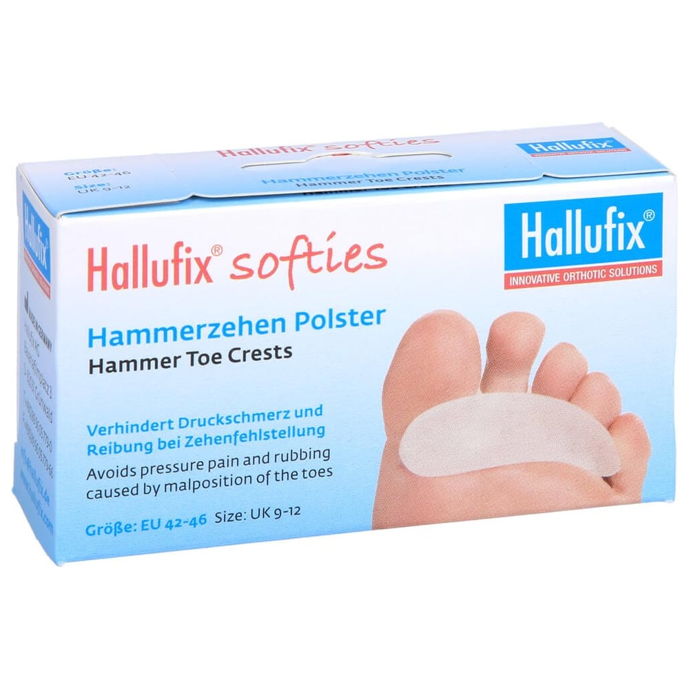 Hallufix softies Hammerzehenpolster Gr.L (42-46)