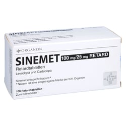 Sinemet 100 mg/25 mg retard