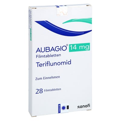 Aubagio 14 mg Filmtabletten Produktbild 1