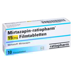 Mirtazapin-ratiopharm 15 mg