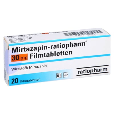Mirtazapin-ratiopharm 30 mg