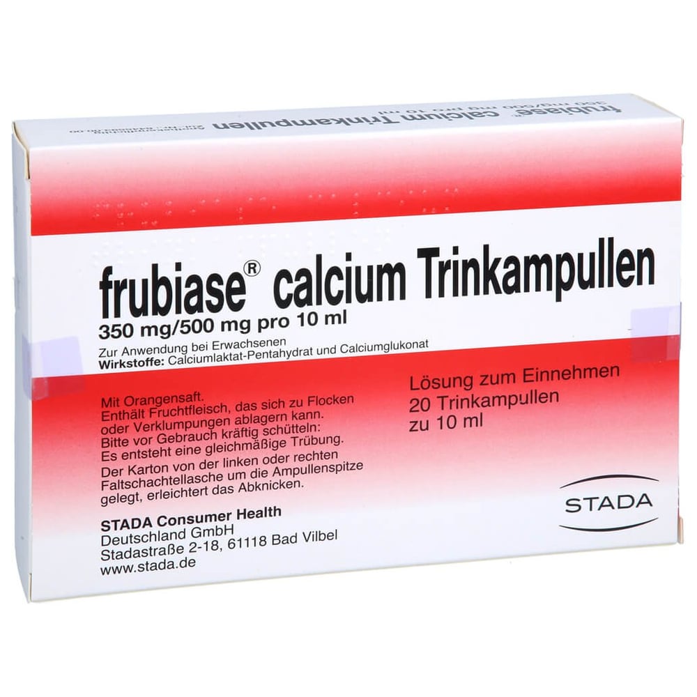 Frubiase Calcium 350 mg/500 mg