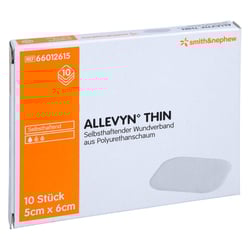 Allevyn Thin 5x6 cm d nne Wundauflage