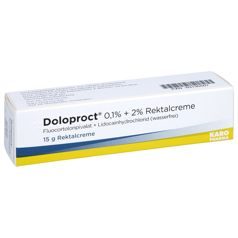 Doloproct 0,1 %+2 % Rektalcreme