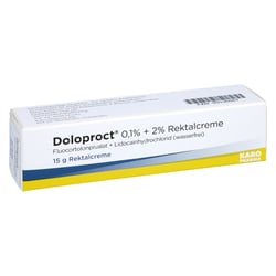 Doloproct 0,1 %+2 % Rektalcreme