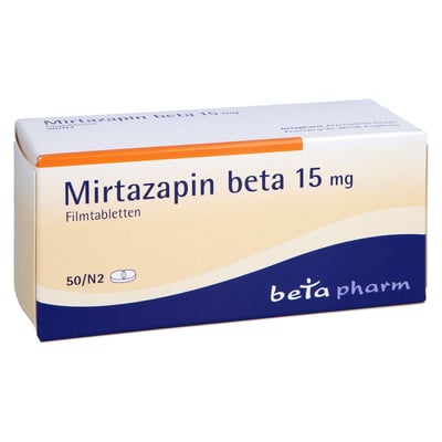 Mirtazapin beta 15 mg