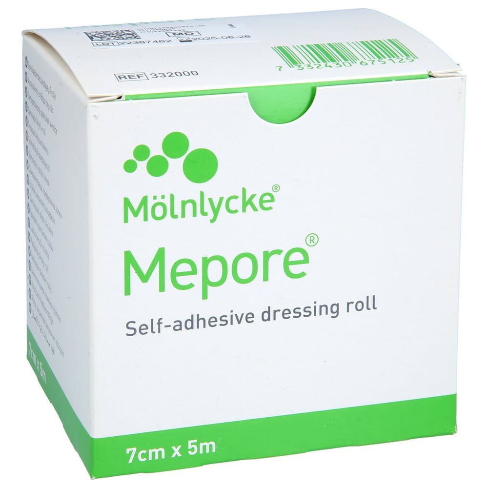 Mepore Wundverband unsteril 5mx7cm