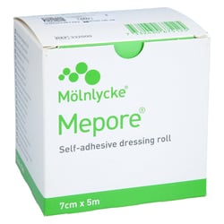 Mepore Wundverband unsteril 5mx7cm