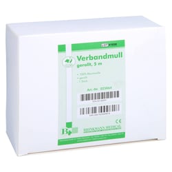 Verbandmull 10 cmx5 m 8fach Rolle