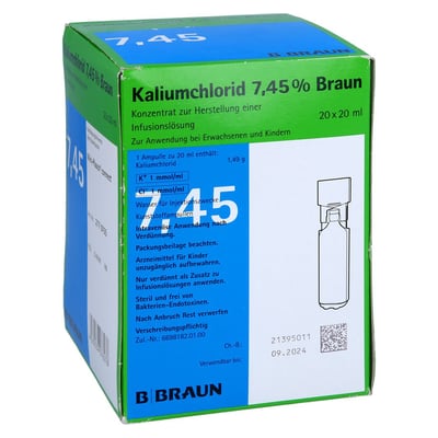 Kaliumchlorid 7.45% Mpc