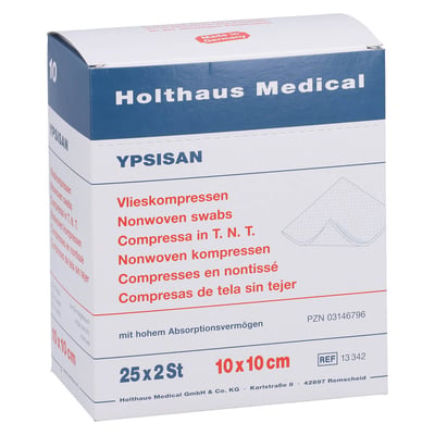 Kompressen steril Ypsisan 10x10 cm