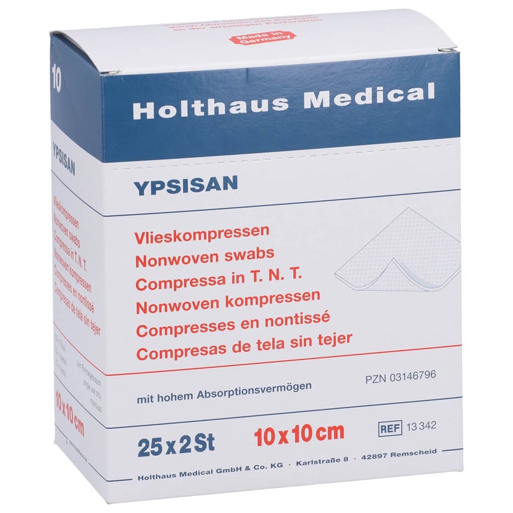 Kompressen steril YPSISAN 10x10cm