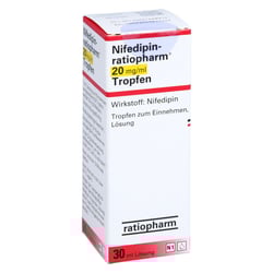 Nifedipin-ratiopharm 20 mg/ml