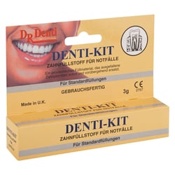 Zahnfüllmaterial f. ausgefallene Plomben