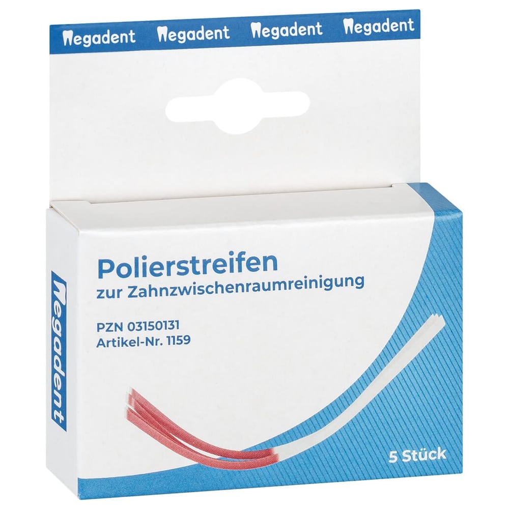 Polierstreifen zur Zahnzwischenraumreinigung