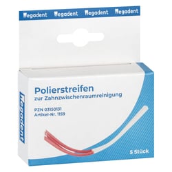 Polierstreifen zur Zahnzwischenraumreinigung