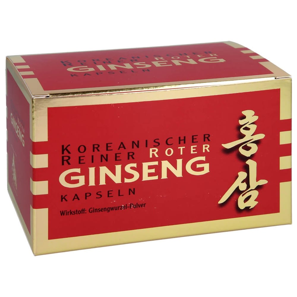 Koreanischer Reiner Roter Ginseng Kapseln 300 mg