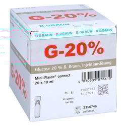 Glucose 20% Braun Mini-Plasco connect