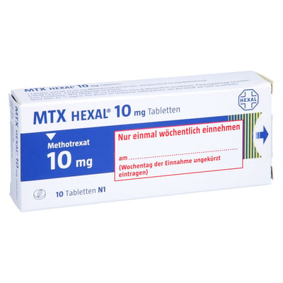 Mtx Hexal 10 mg Produktbild 1