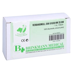 Verbandmull 10 cmx1 m zickzack