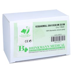 Verbandmull 10 cmx2 m zickzack