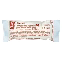 Verbandpäckchen 8x10 cm M steril
