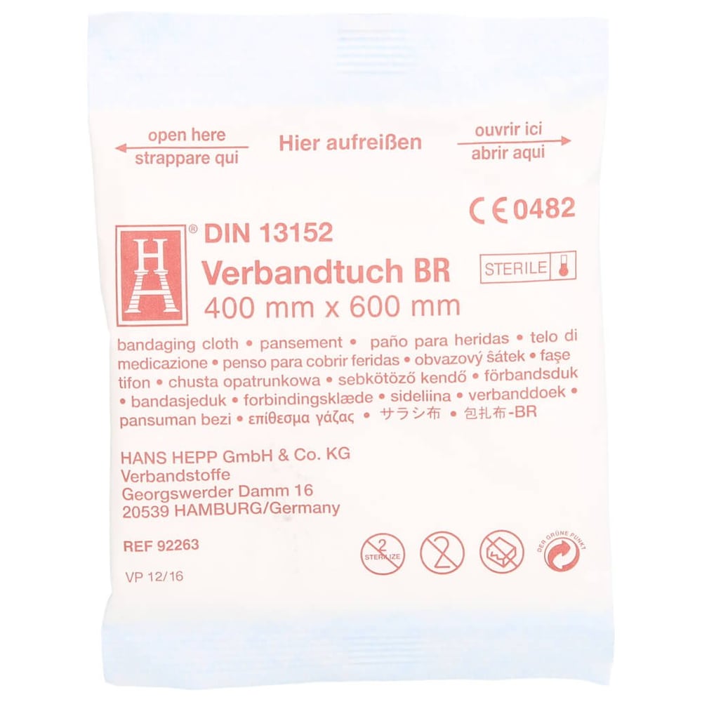 Brandwunden Verbandtuch 40x60cm steril