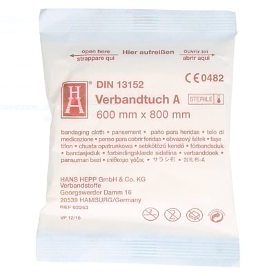 Brandwunden Verbandtuch 60x80cm steril