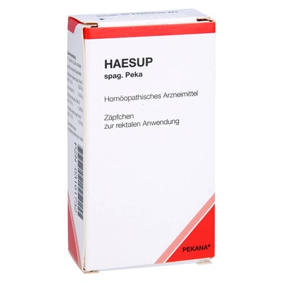 Haesup spag.Peka Suppositorien