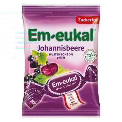 Em-eukal Bonbons Johannisbeere gef llt zuckerfrei