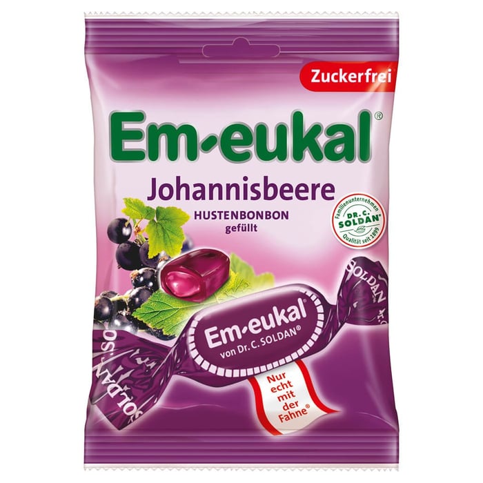 Em-eukal Bonbons Johannisbeere gef llt zuckerfrei