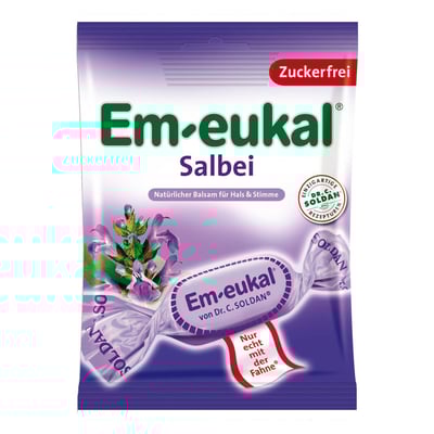 Em-eukal Bonbons Salbei zuckerfrei